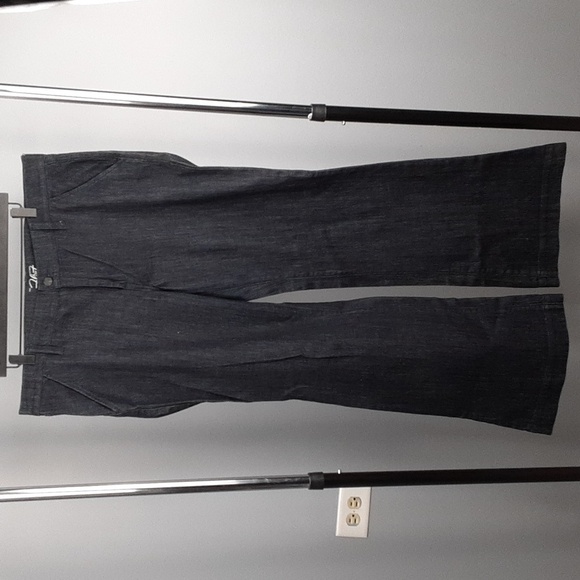 Old Navy Y2K Black Denim Flirt Mid Rise Boot Cut Jeans - Picture 2 of 10